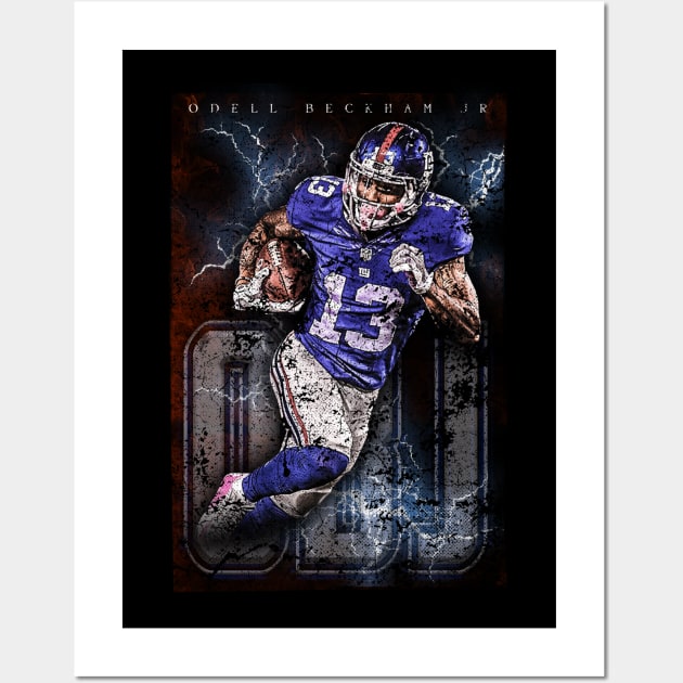 Odell Beckham Jr Wall Art by Resatuki